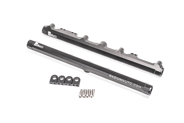 Radium Engineering — Radium Engineering Toyota 2UZ-FE Fuel Rails
FUEL RAIL - view 3
